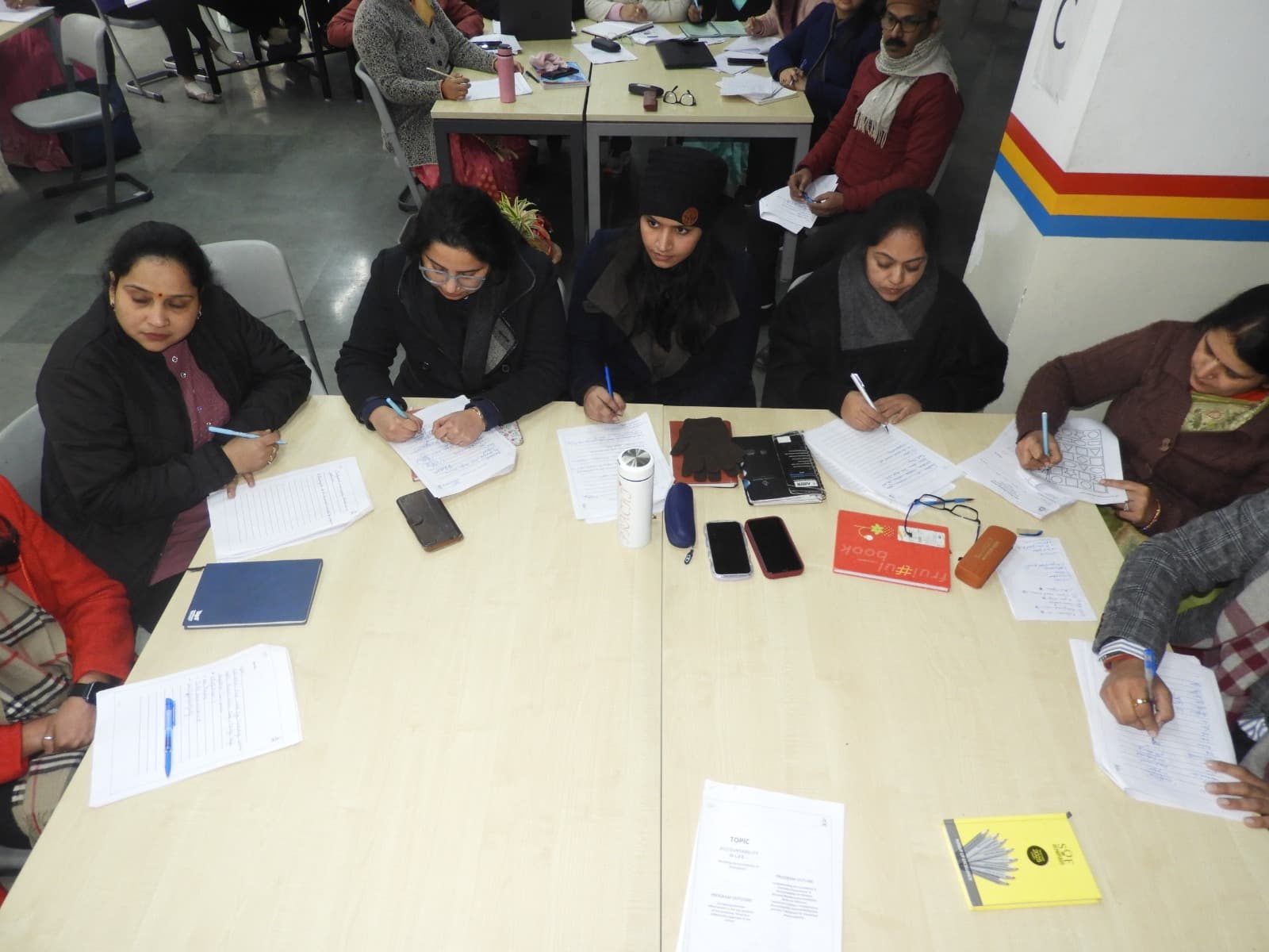 Leadership training session